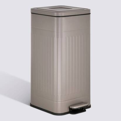 Poubelle 29 l, nougat Nova