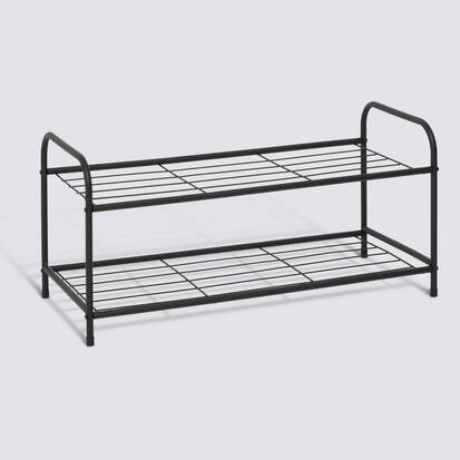 Range-chaussures 2 étagères Metty