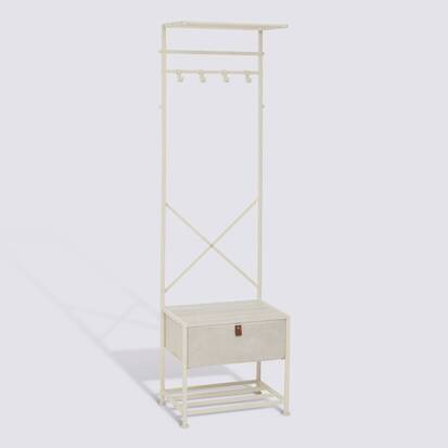 Vestiaire, 45x30x160 cm Tissa