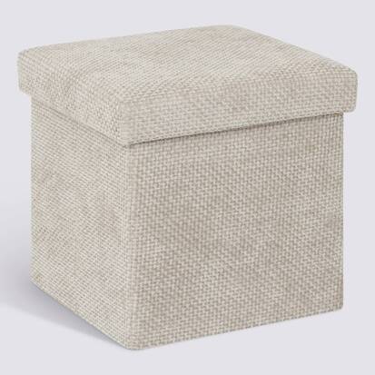 Pouf pliable, 31x31 cm, beige Mix'n modul