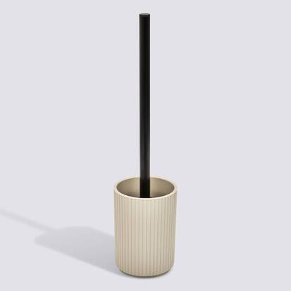Brosse wc, beige 