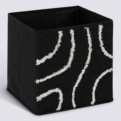 Boîte en carton, 31x31 cm, noir Mix'n modul