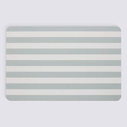 Tapis diatomite, 39 x 60 cm, vert céladon Strio