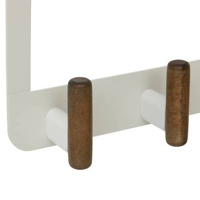 Patère, l. 35 cm, 4 crochets Cassie