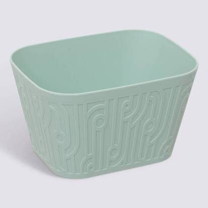 Panier en polypropylène, 1,8l, vert céladon Arche