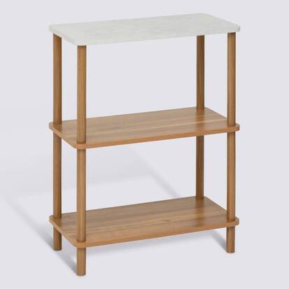 Etagère rectangulaire, 3 niveaux Come