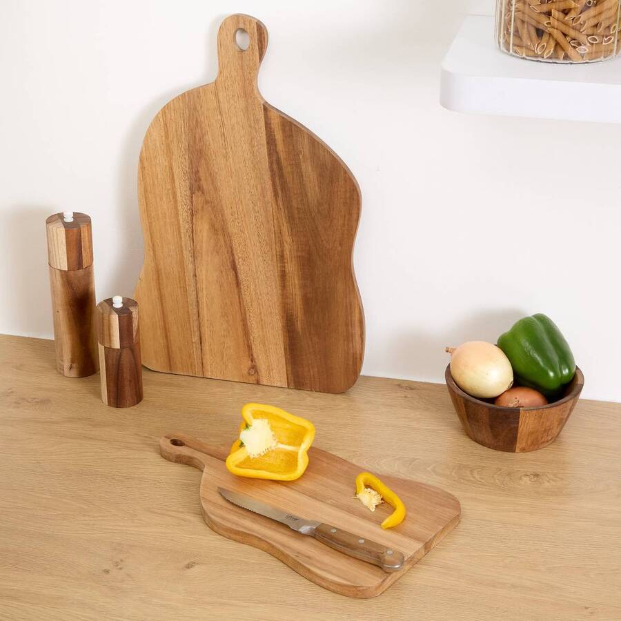 Planche à découper, 45x20 cm Acacia