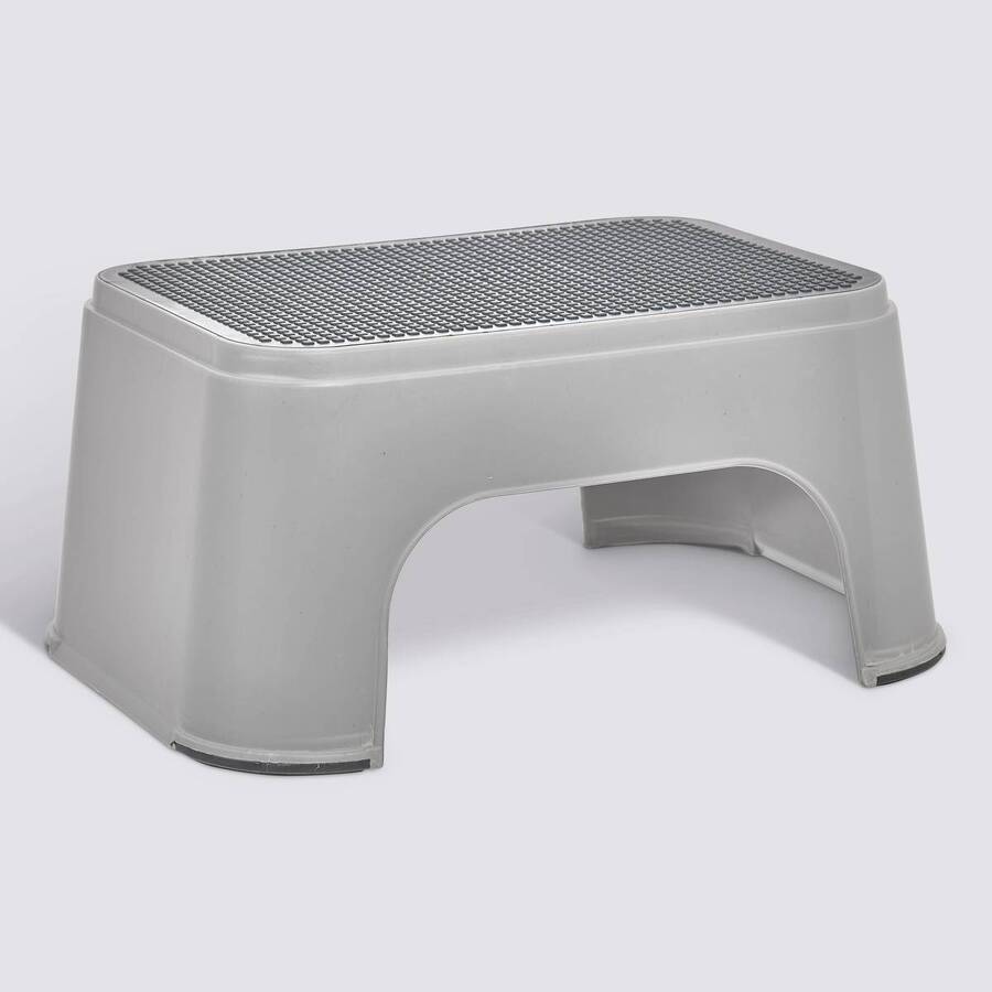 Marchepied, 1 marche(s), gris