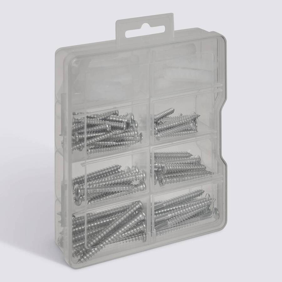 Kit chevilles et vis, 101 pièces