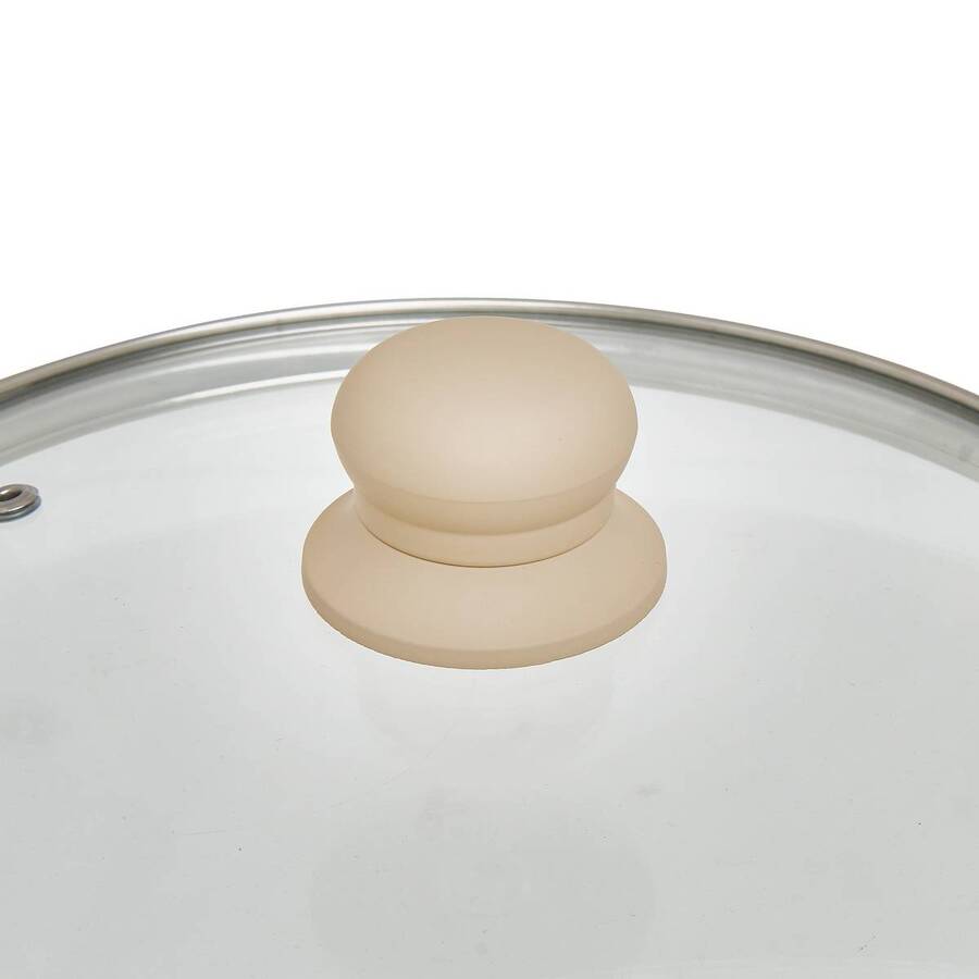 Faitout inox et aluminium, d.24 cm Solstice