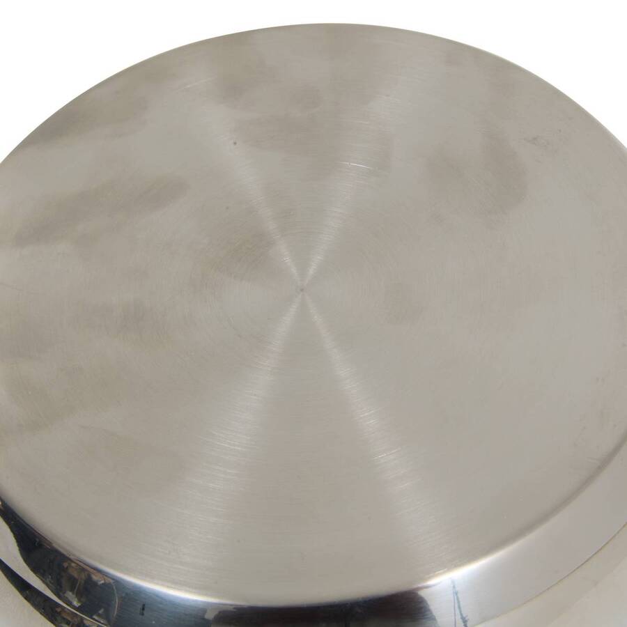 Lot de 2 casseroles, d.16/20 cm, inox 