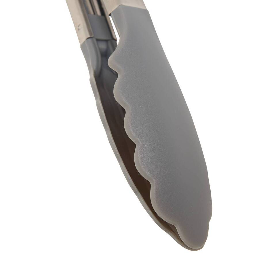 Pince à toast, 3,8x3x27,5 cm, gris 