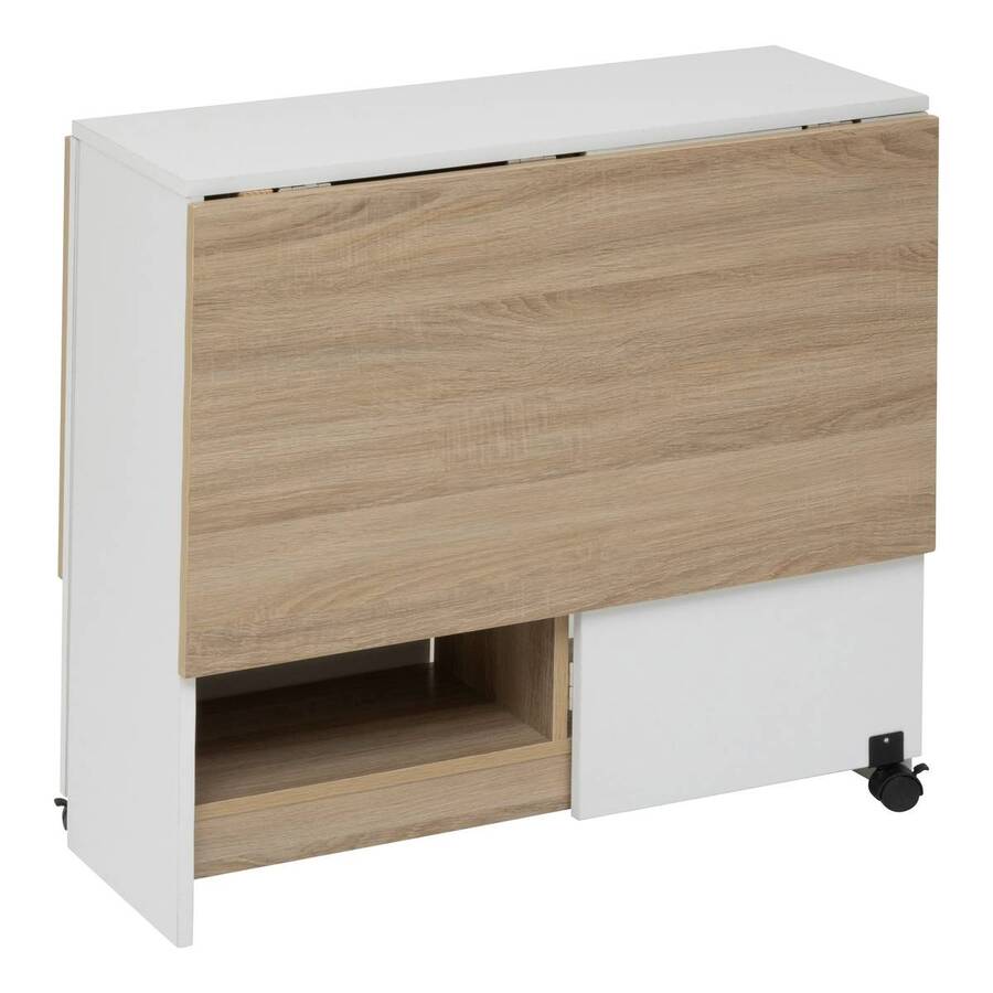 Table, 4 places, blanc Eat up