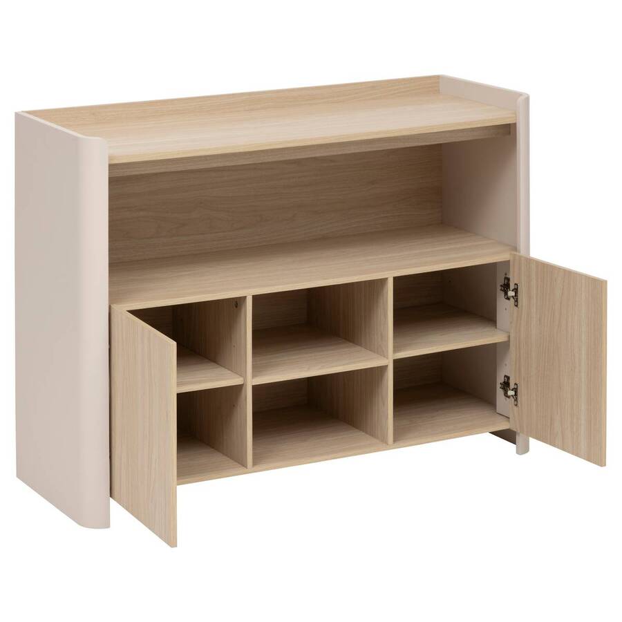 Buffet rectangulaire, 2 porte(s) Roundy