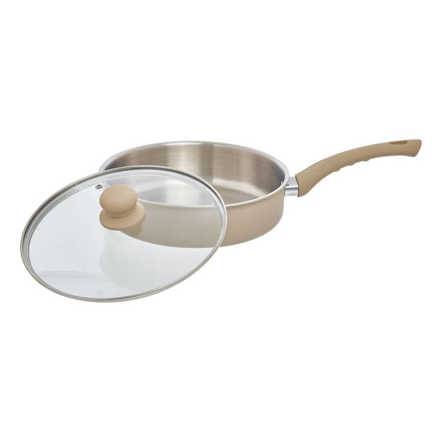 Sauteuse aluminium, d.24 cm Solstice