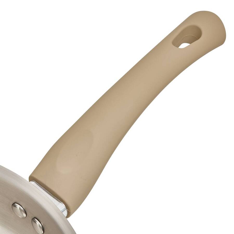 Sauteuse inox et aluminium, d.28 cm Solstice