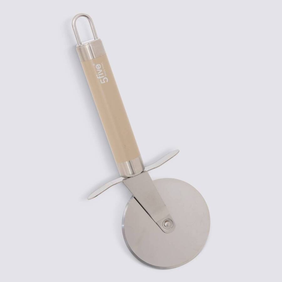 Roulette à pizza 7,5x2x20,4 cm, beige Solstice