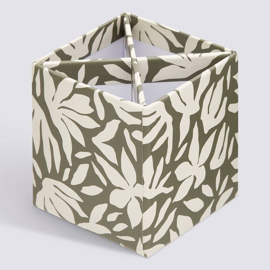 Pot à crayons, 8x8x8,5 cm, laurier Florea