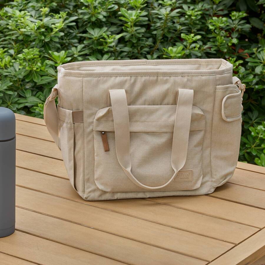 Sac repas 12,5 l, beige