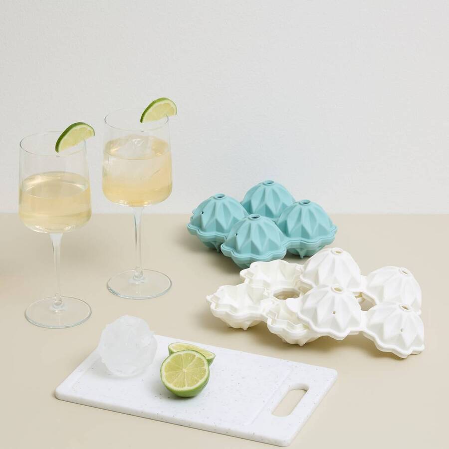 Bac à glaçons, 4 glaçons