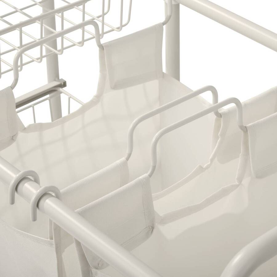 Panier à linge, blanc Linea