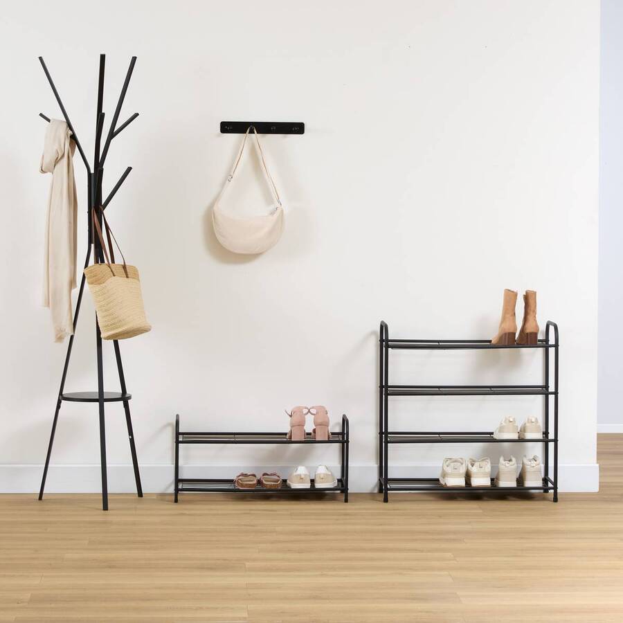 Range-chaussures, 2 étagères Metty