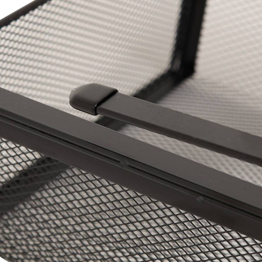 Etagère suspendue, 36,7x25x12,4 cm, noir Spacy