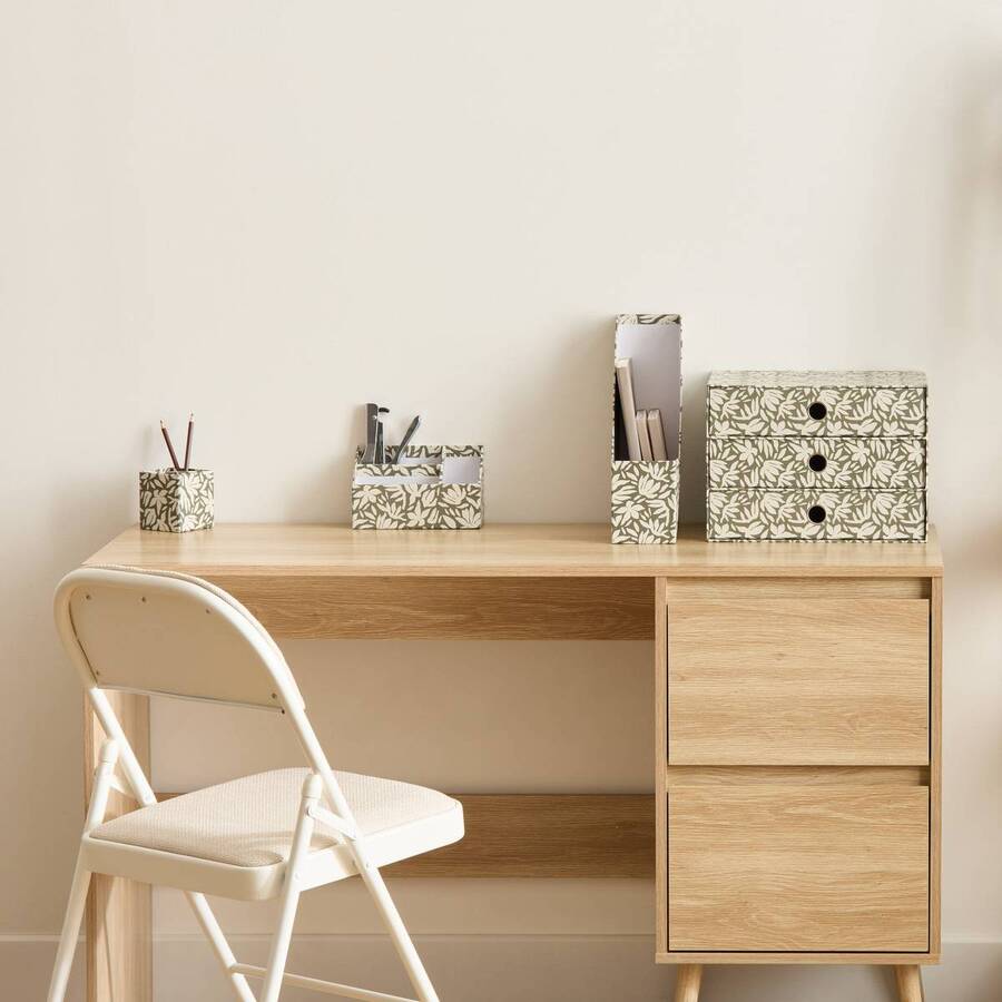 Tour, 3 tiroirs, 32x22x23 cm, laurier Florea