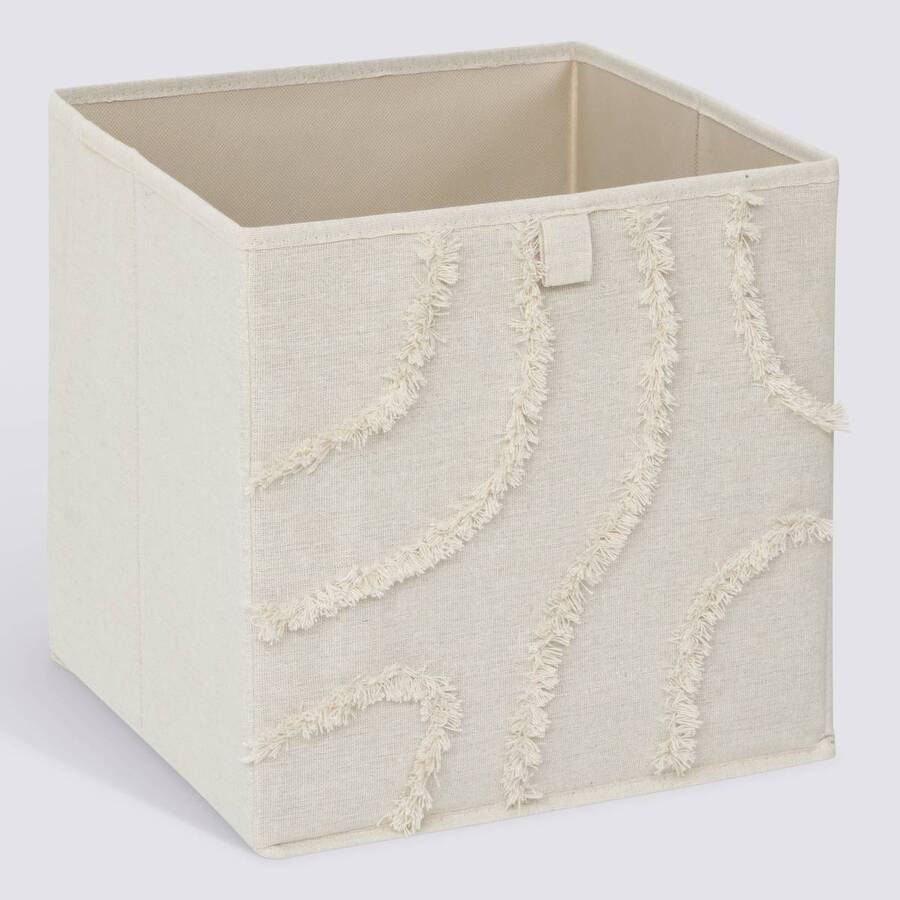 Boîte en carton, 31x31 cm, beige Mix'n modul