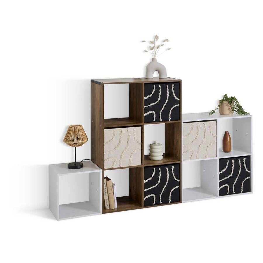 Boîte en carton, 31x31 cm, beige Mix'n modul