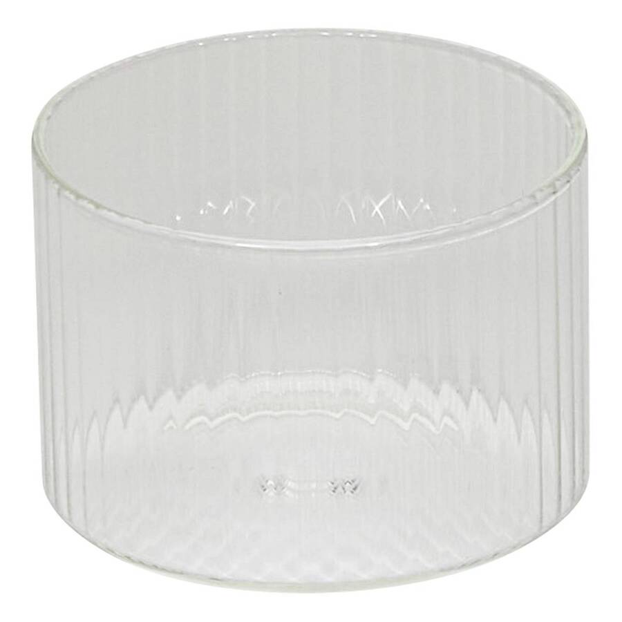 Lot de 4 organiseurs en verre avec support 