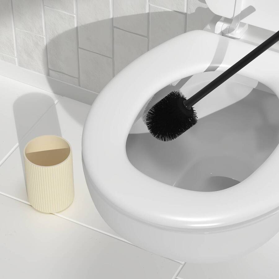 Brosse wc, beige