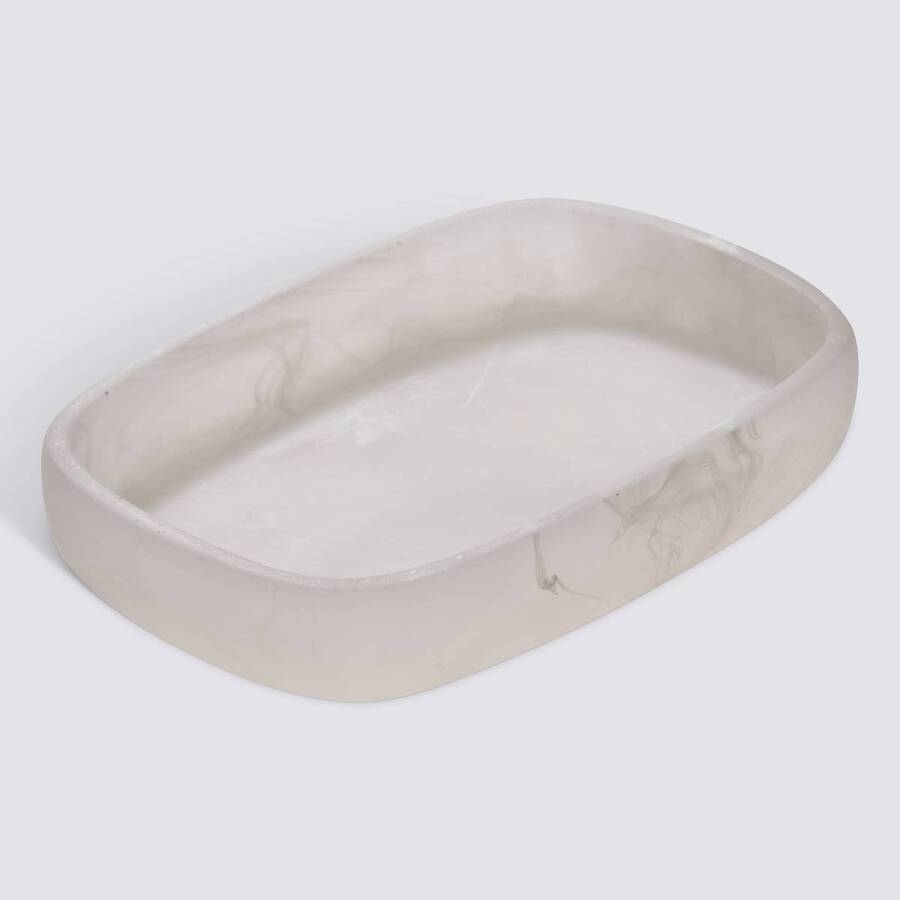 Porte-savon, blanc Cloudy