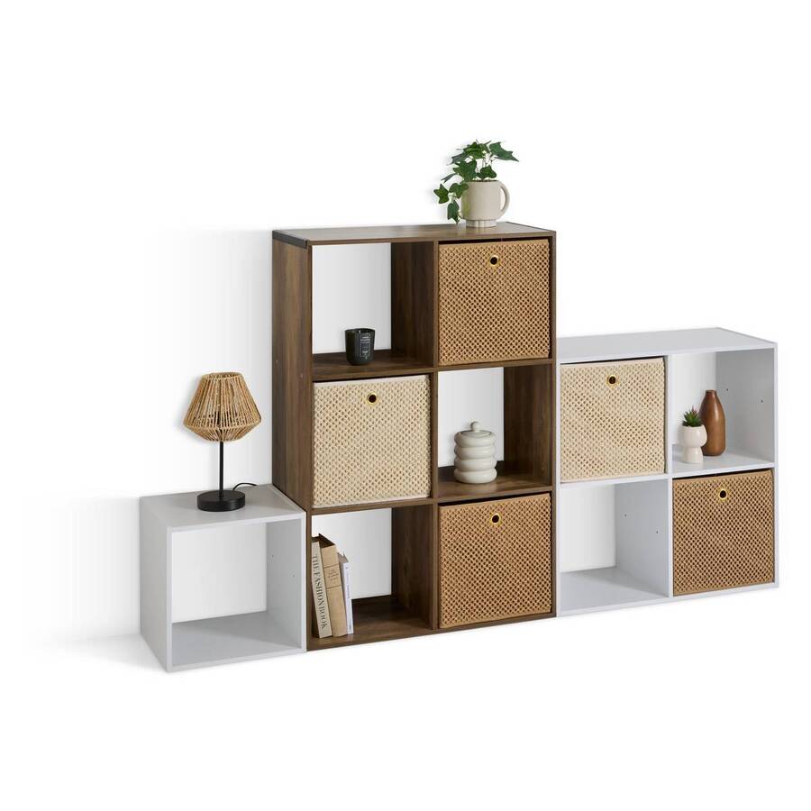 Boîte en carton, 31x31 cm, beige Mix'n modul