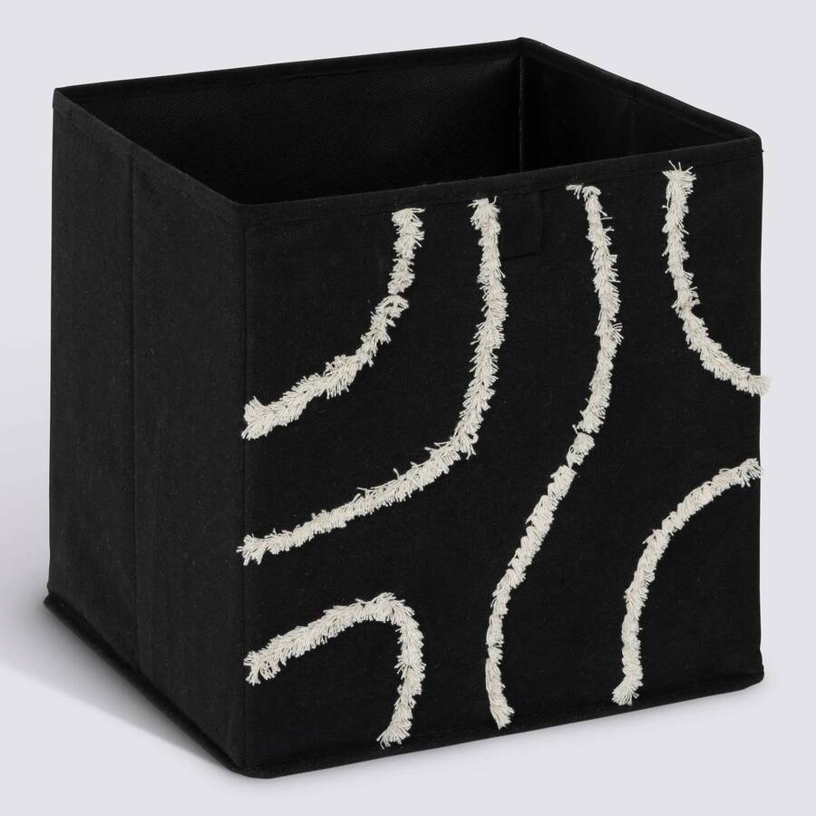 Boîte en carton, 31x31 cm, noir Mix'n modul