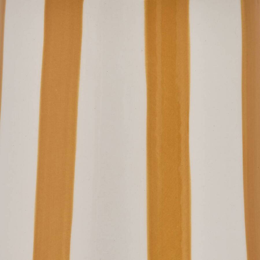 Pot à cotons, beige Strio