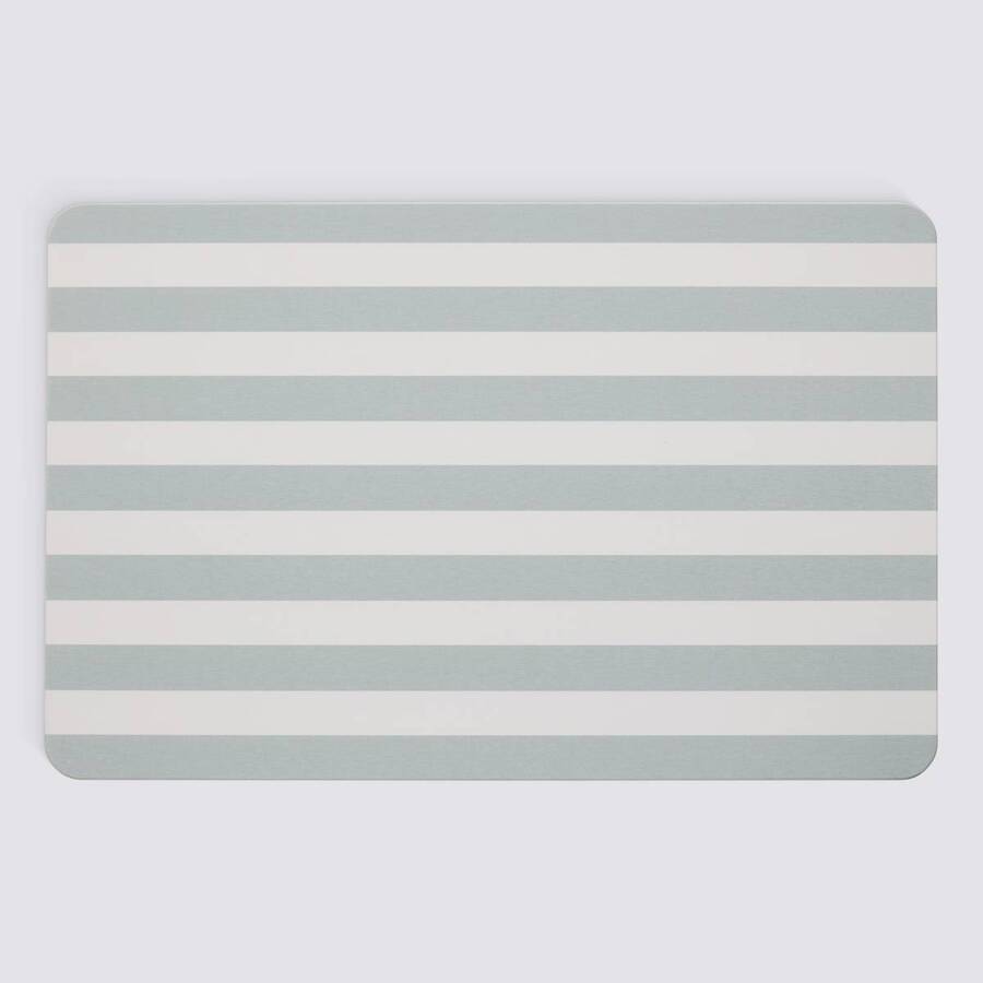 Tapis diatomite, 39 x 60 cm, vert céladon Strio