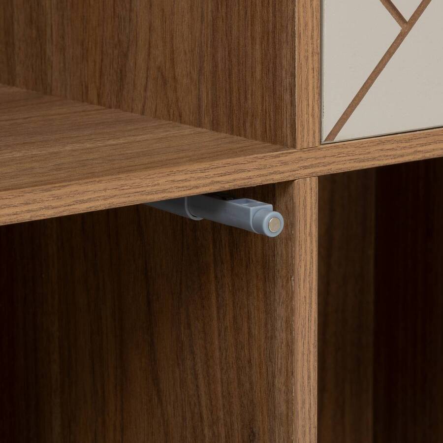 Etagère rectangulaire, 2 porte(s) Mix'n'match