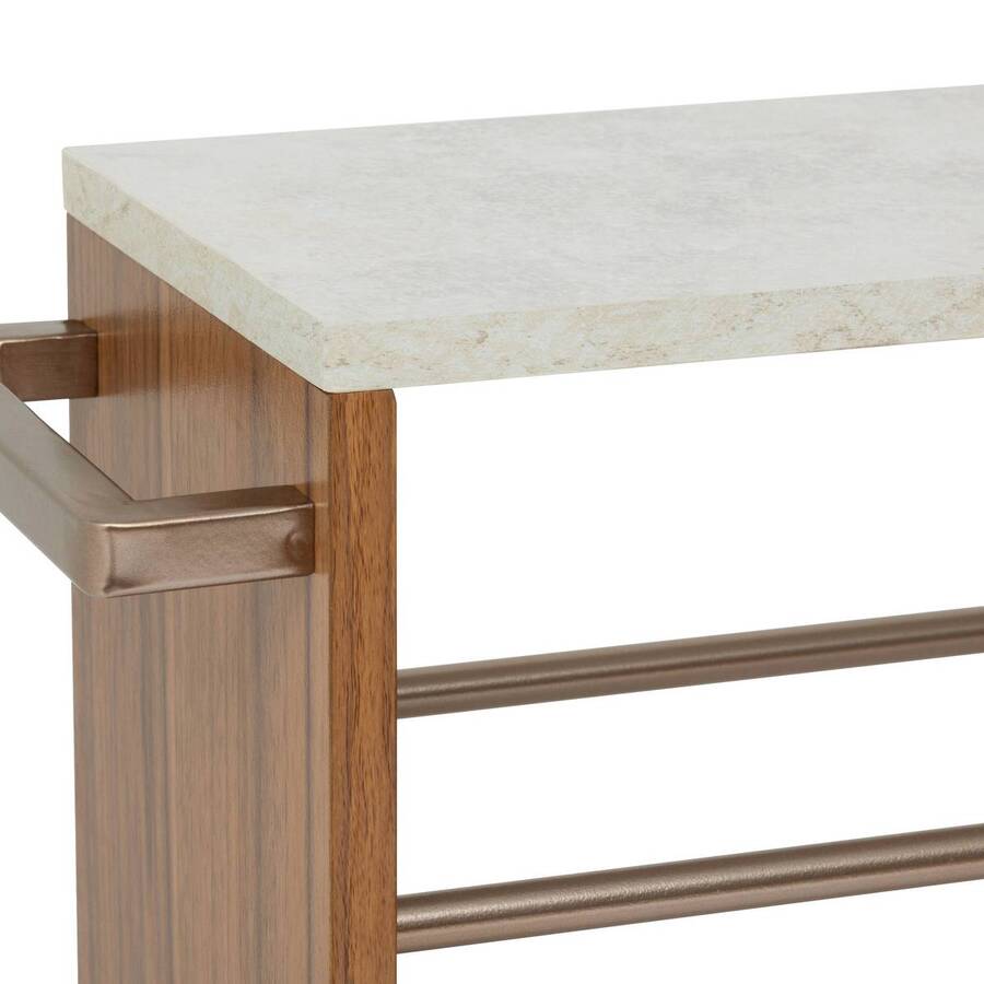 Desserte 49,6x15x78 cm, marron Come