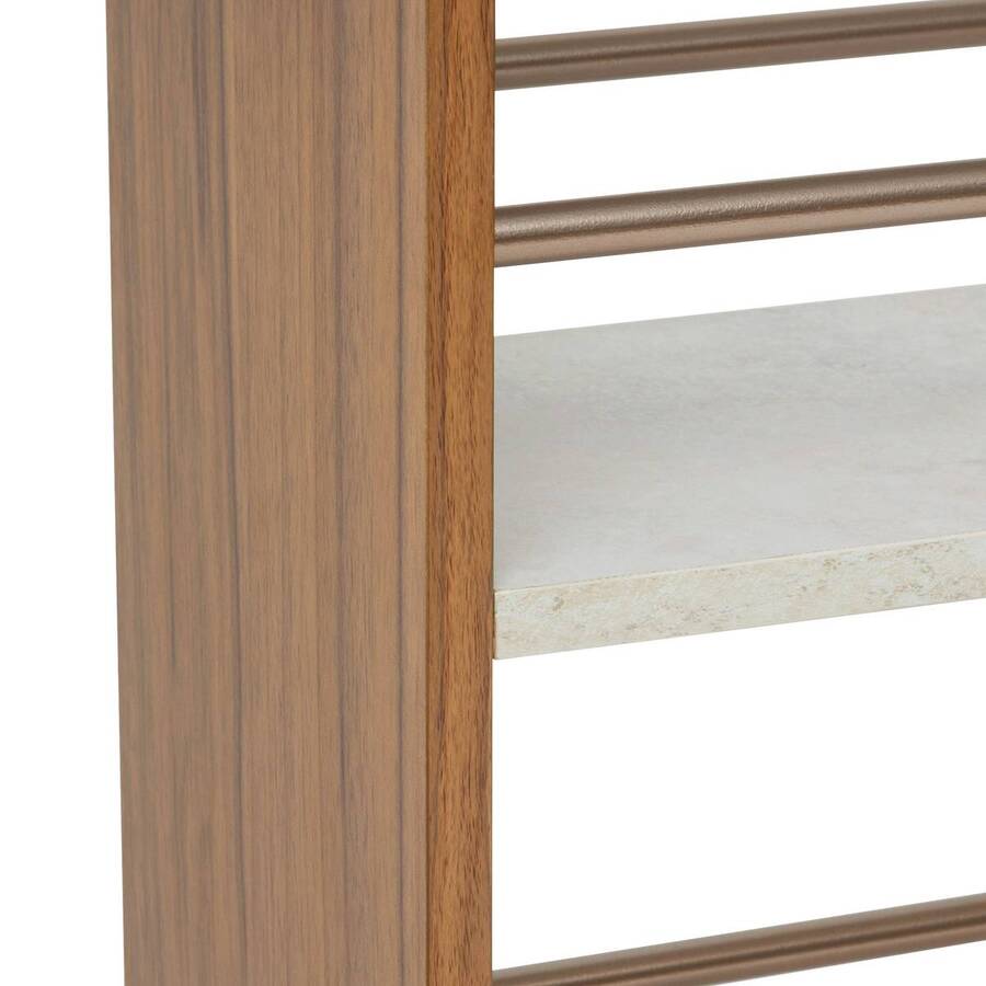 Desserte 49,6x15x78 cm, marron Come