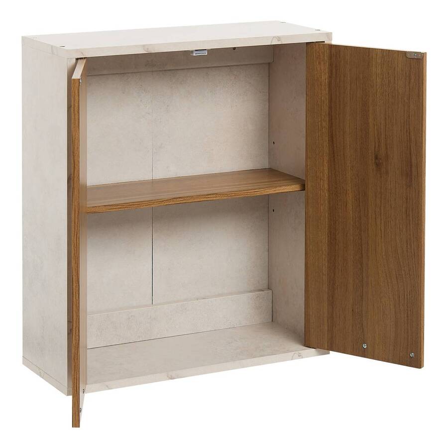 Meuble haut, 2 portes, étagères Come