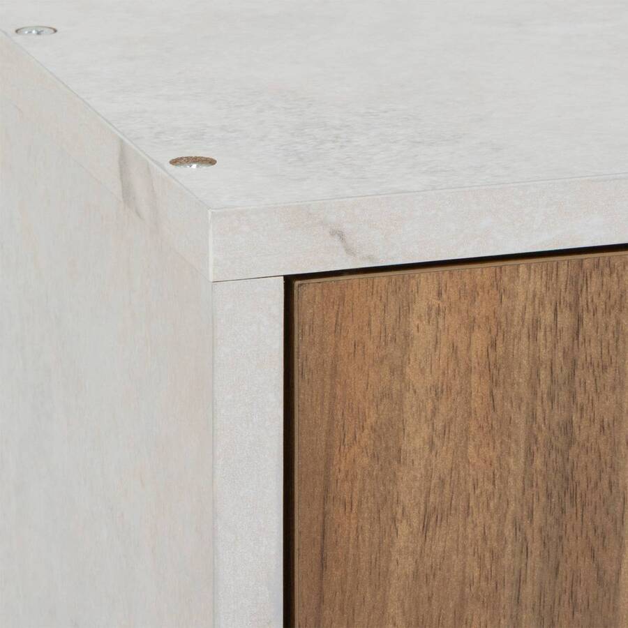 Meuble haut, 2 portes, étagères Come