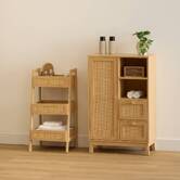 Meuble rangement 2 tir cane Cane