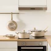 Faitout inox et aluminium, d.24 cm Solstice