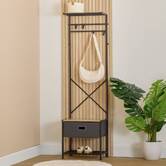 Vestiaire, 45x30x160 cm Tissa