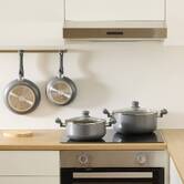 Faitout inox et aluminium, d.24,5 cm Néo