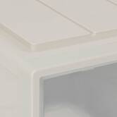 Tiroir en polystyrène choc, 30,5l, beige Tide'n stak