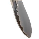 Pince à toast, 3,8x3x27,5 cm, gris 