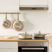 Sauteuse inox et aluminium, d.28 cm Solstice