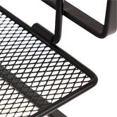 Etagère suspendue, 38,5x21,5x18,2 cm, noir Spacy